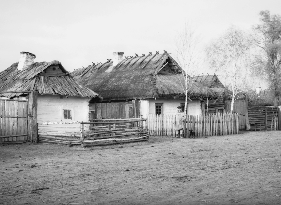 Полесская деревня в межвоенное время. Источник: Национальный цифровой архив Польши