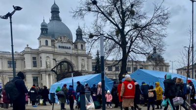 Львовский железнодорожный вокзал. Фото: Евгений Приходько / Новая Польша