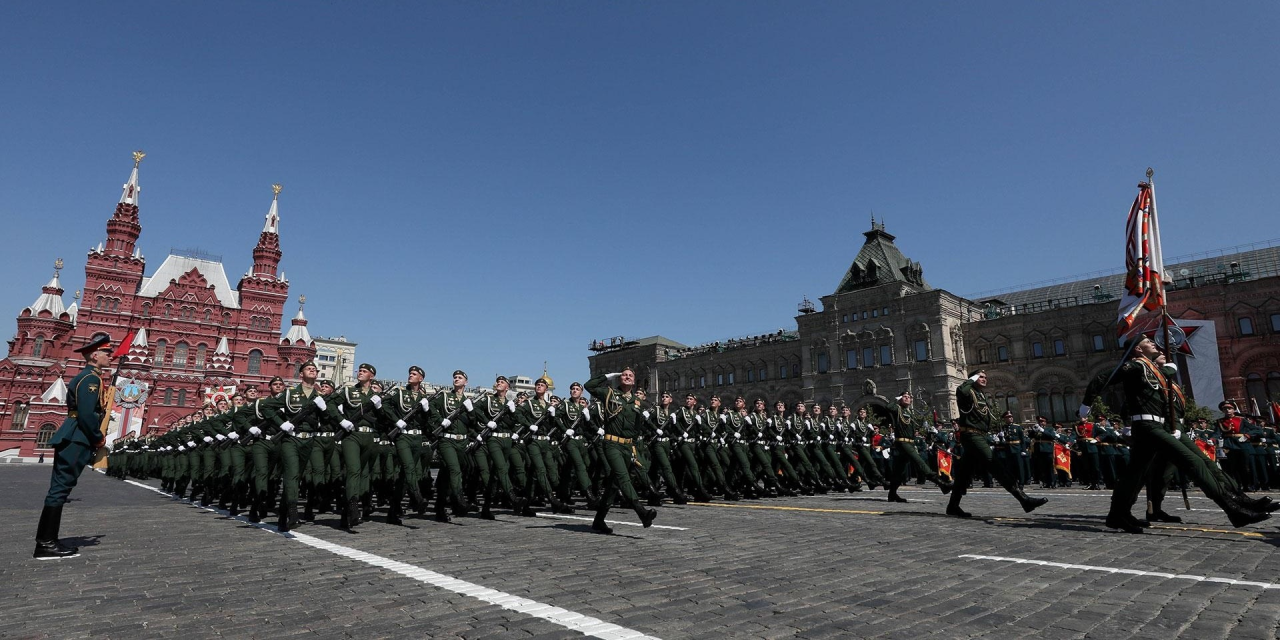 Парад на Красной площади, 9 мая 2005 года. Источник: пресс-материалы