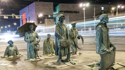 «Памятник анонимному пешеходу». Фото: Бартломей Кудович / Forum