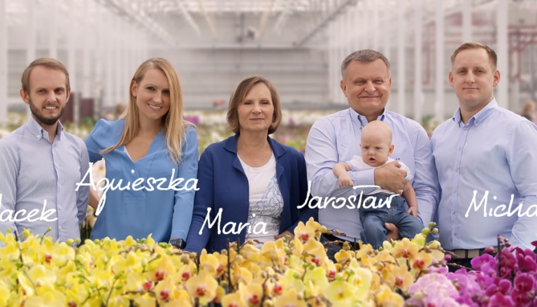 Семья Пташеков — владельцев компании JMP Flowers. Источник: пресс-материалы