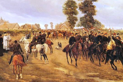 Повстанцы 1863 года, картина Яна Розена. Источник: Википедия