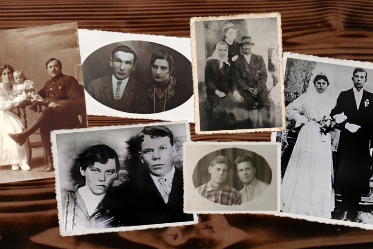 Польские семьи, пострадавшие от советских репрессий. Коллаж: Новая Польша