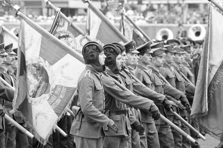 Празднования Национального праздника победы и свободы в Варшаве, 1985. Фото: Гжегож Рогинский / Forum