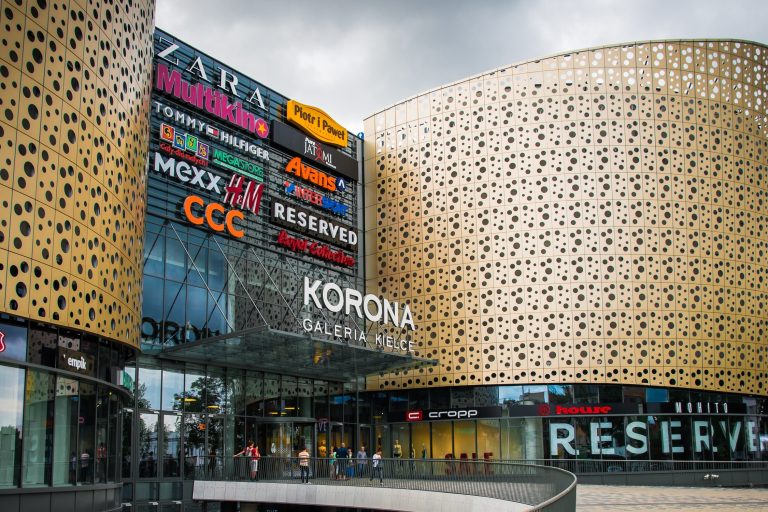 Торговый центр в городе Кельце. Источник: Pixabay
