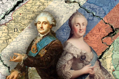 Станислав Понятовский и Екатерина II. Коллаж: Новая Польша