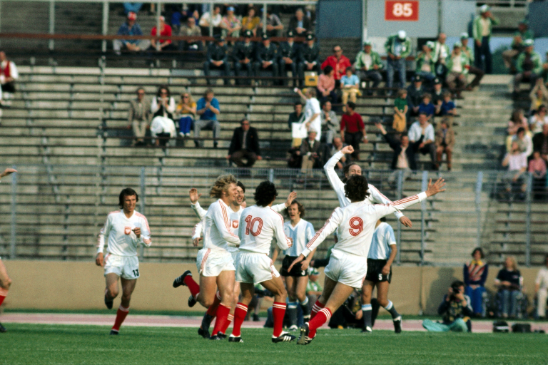 Матч Польша-Аргентина на Чемпионате мира по футболу, 1974 год. Источник: LOOKback / Interfoto / Forum