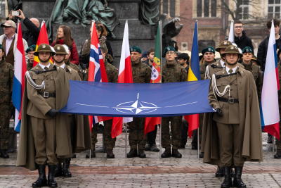 �Торжества по случаю 25-й годовщины вступления Польши в НАТО в Кракове. Фото: Марцин Гольба / Forum