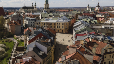 Люблин, вид на Старый город. Фото: Яцек Шидловский / Forum