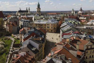 Люблин, вид на Старый город. Фото: Я�цек Шидловский / Forum