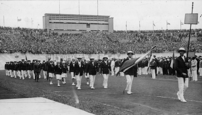 Представители Польши на летних Олимпийских играх 1928 года в Амстердаме. Источник: Национальный цифровой архив Польши