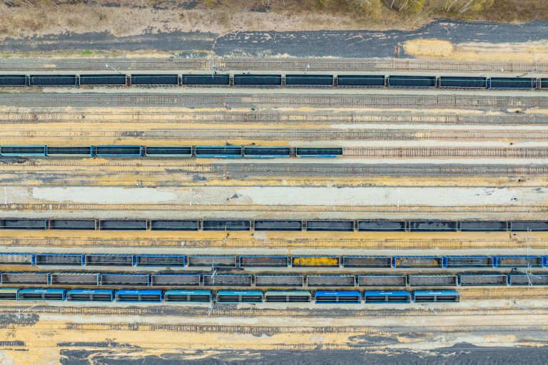 Вид на вагоны с высоты птичьего полета. Фото: Роберт Нойманн / Forum
