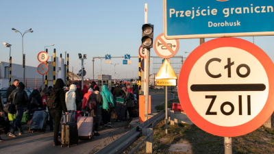 Люди на пограничном переходе с Украиной, 2020. Фото: Яцек Шидловский / Forum