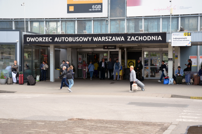 Западный вокзал в Варшаве. Фото: Евгений Приходько / Новая Польша