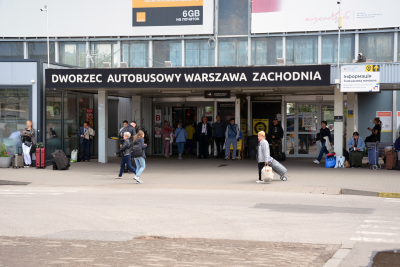 Западный вокзал в Варшаве. Фото: Евгений Приходько / Новая Польша