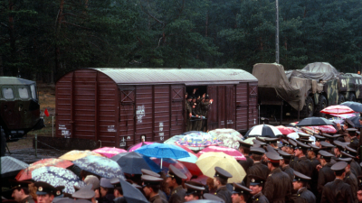 Советские военные уходят из Польши. Борне-Сулиново, 1991. Фото: Крис Ниденталь / Forum