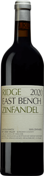 Ridge East Bench Zinfandel 2020 Ridge East Bench Zinfandel 2020
