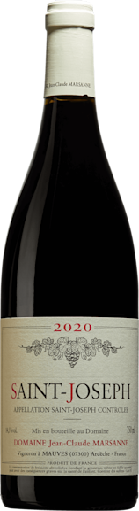 Domaine Jean-Claude Marsanne Saint-Joseph 2020 Domaine Jean-Claude Marsanne Saint-Joseph 2020