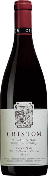 Cristom Mt Jefferson Cuvée Pinot Noir 2021 Cristom Mt Jefferson Cuvée Pinot Noir 2021