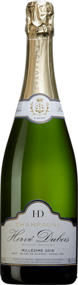 Hervé Dubois Blanc de Blancs Grand Cru Millésime 2016 Hervé Dubois Blanc de Blancs Grand Cru Millésime 2016