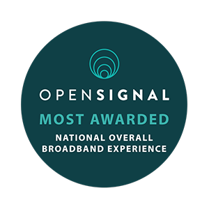 open signal most awarded - national overall broadband experience