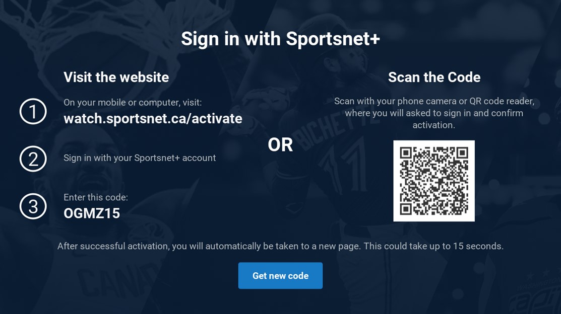 Sportnet+ Sign in EN 3