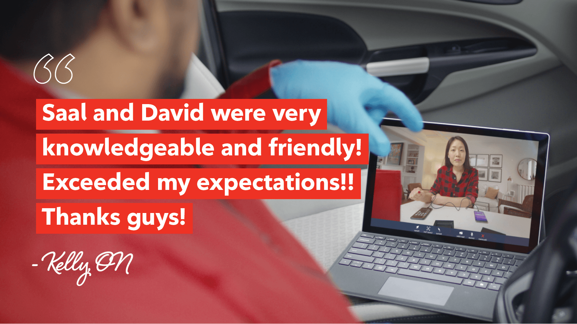 Saal and David were very knowledgeable and friendly! Exceeded my expectations!! Thanks guys! Kelly from Ontario