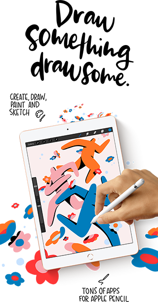 Get the most out of drawing on your iPad 8 with an Apple Pencil.