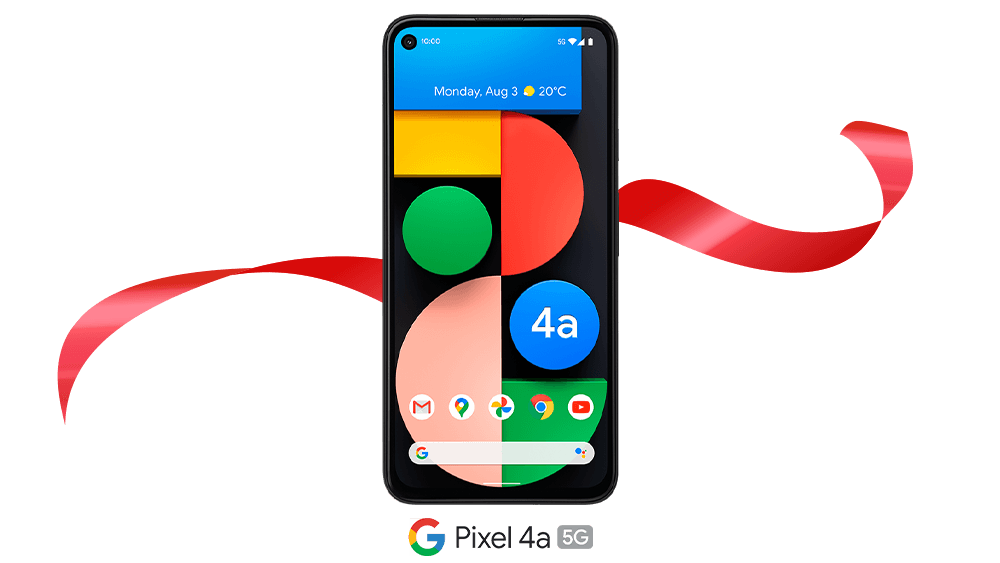 The Google Pixel 4a with 5G from Rogers this Black Friday