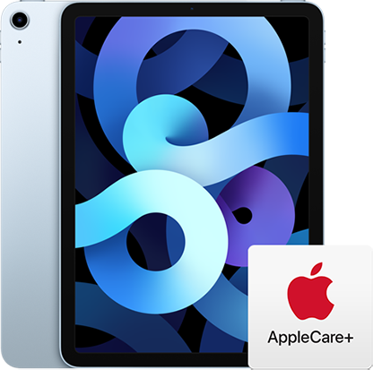 Sign up for AppleCare+ for repair services for iPad Air. 