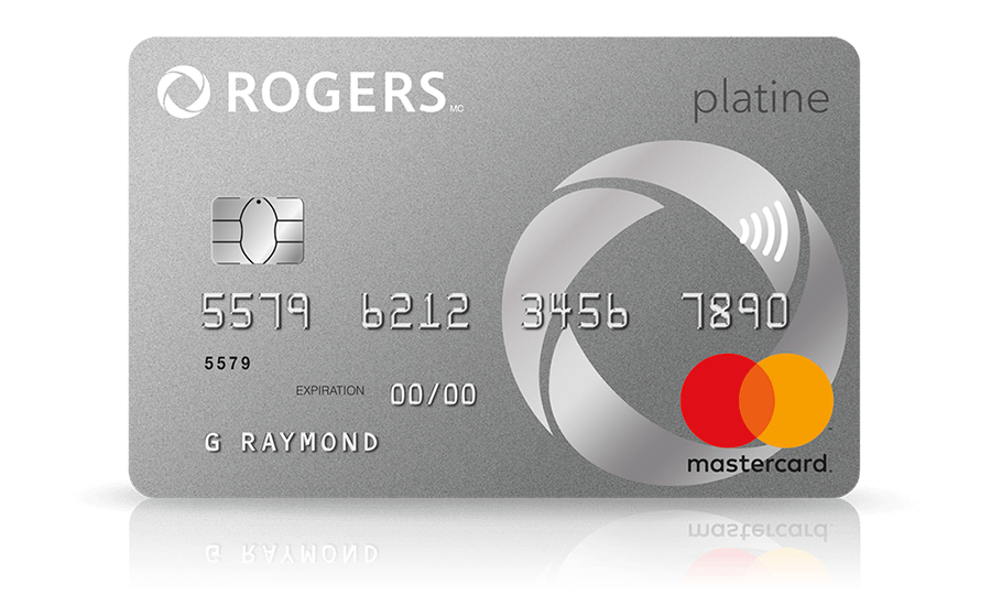 Obtenez des remises en argent à verser sur votre facture Rogers lorsque vous utilisez la carte Platine Mastercard de Rogers.