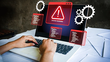 Stock image - system error