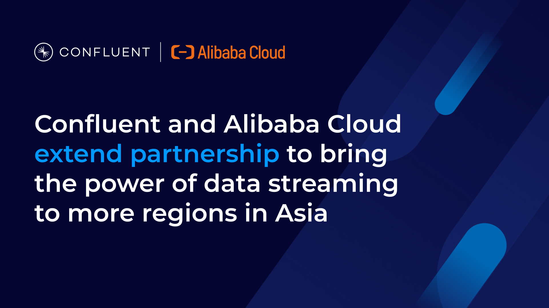 Confluent and Alibaba Cloud extend partnership to bring the power of
