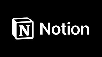 Notion logo black