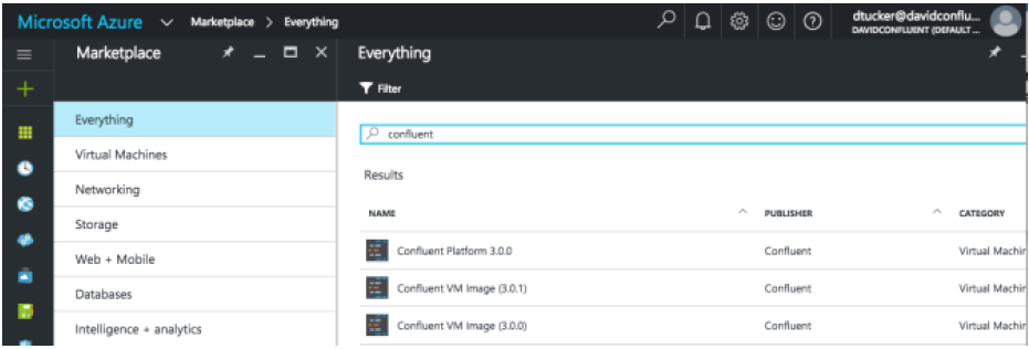 Announcing the Availability of Confluent Platform in Azure Marketplace