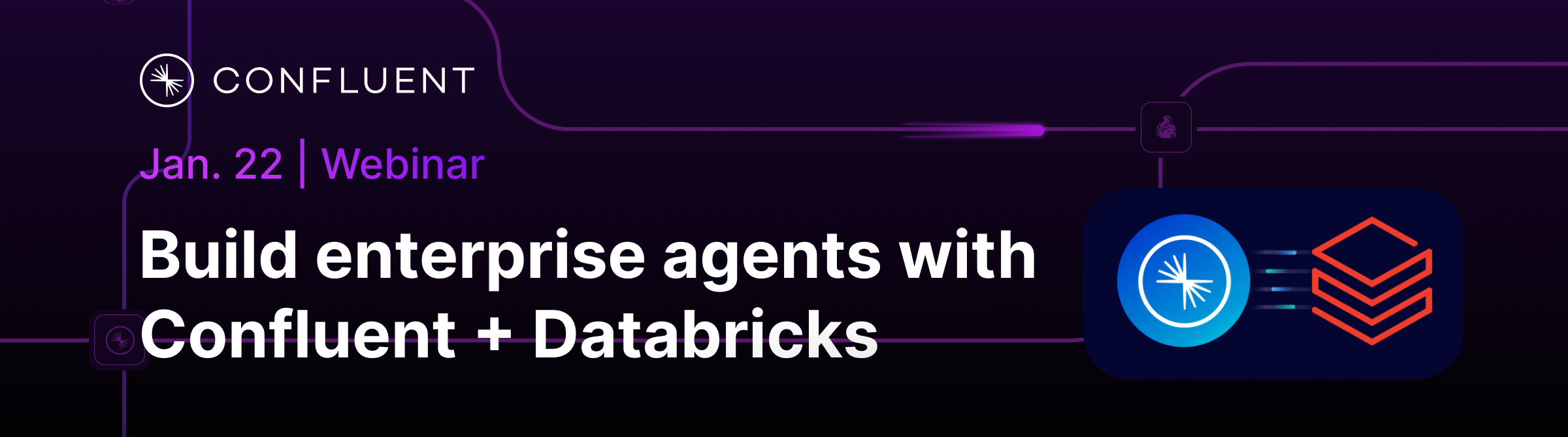 Streaming Agents - Databricks webinar banner