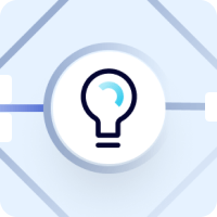 GenAI hub - featured asset light bulb icon