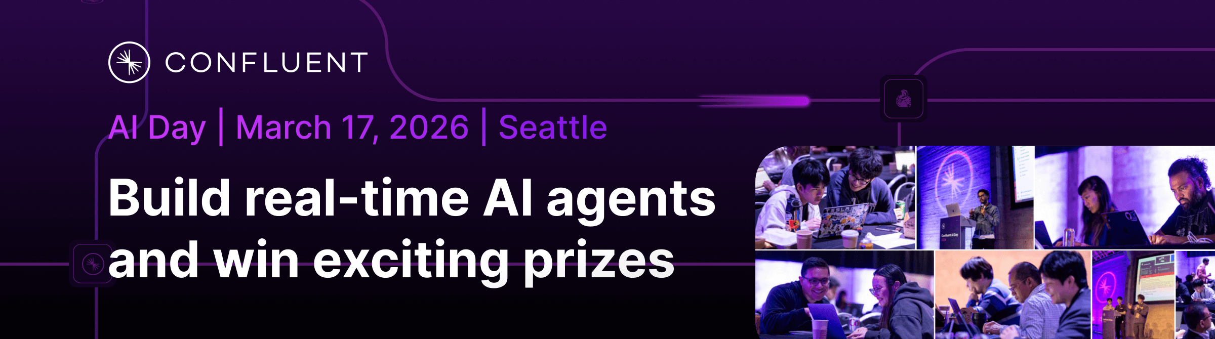 Streaming Agents - AI Day Seattle 2026 banner