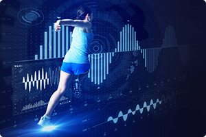 Sports Technology stock image