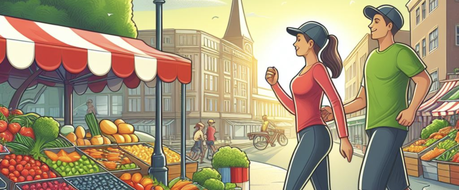 How to Stay Fit and Active While Food Hopping