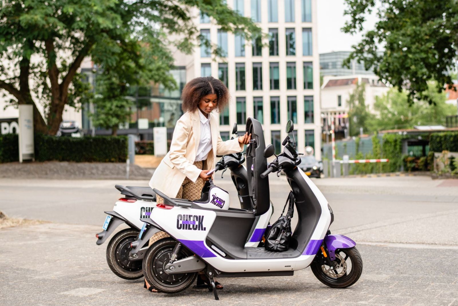 Check shared scooter - NS Zakelijk