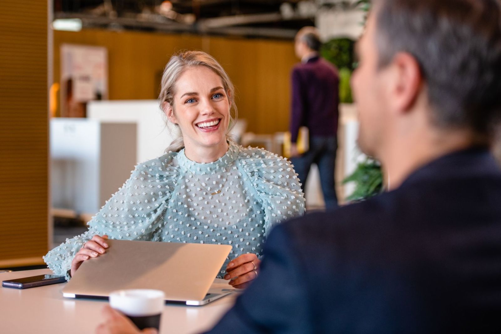 Meeting in the office