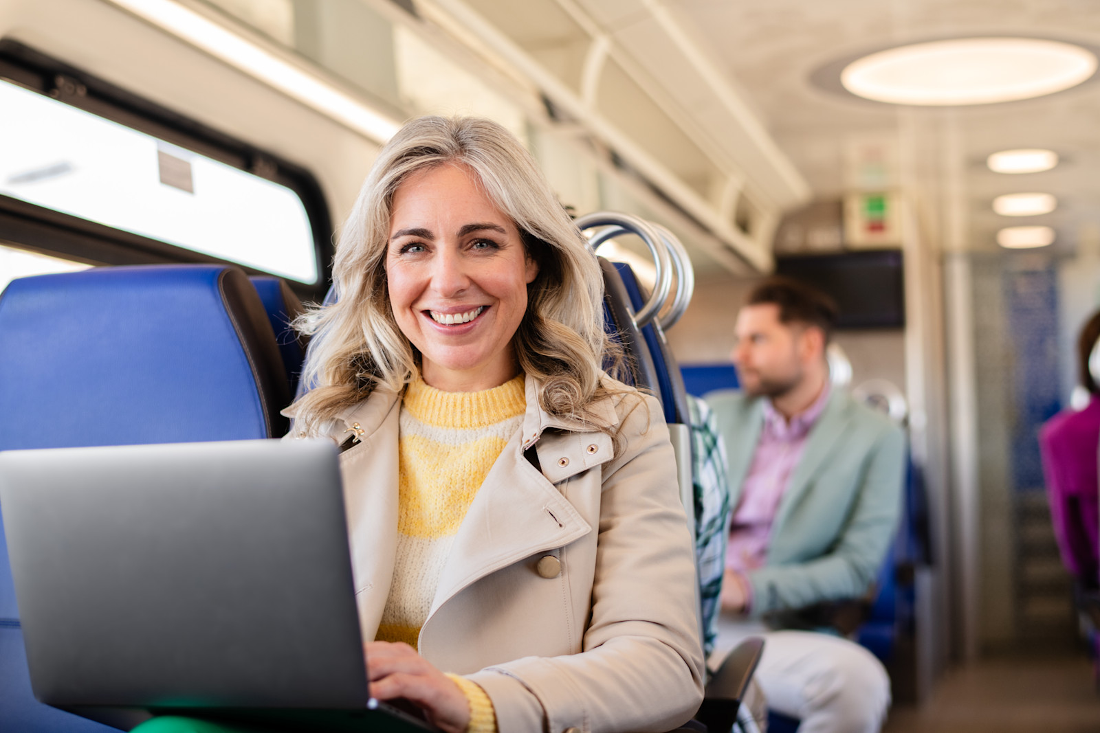 NS Zakelijk - laptop trein