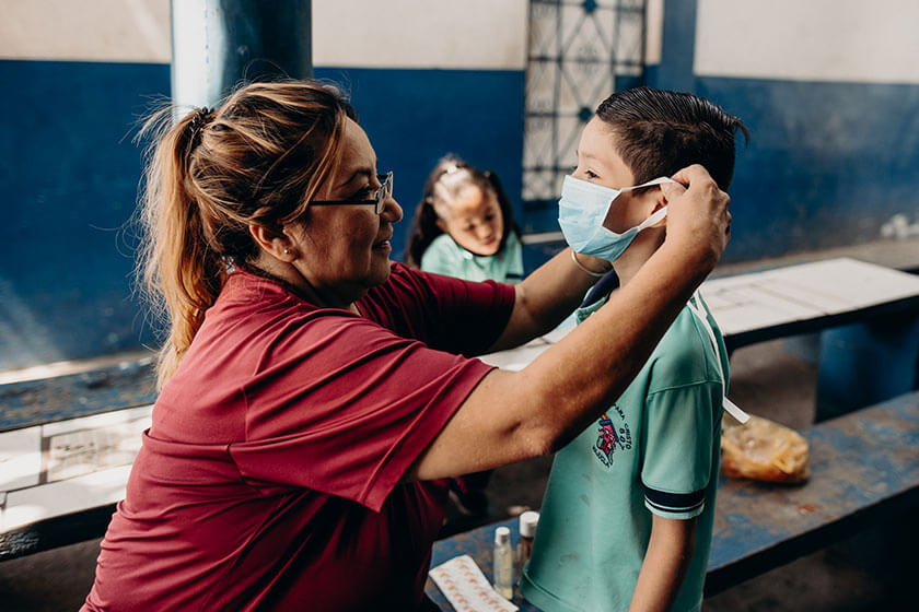 El Salvador: aiuto e prevenzione durante l'emergenza Coronavirus
