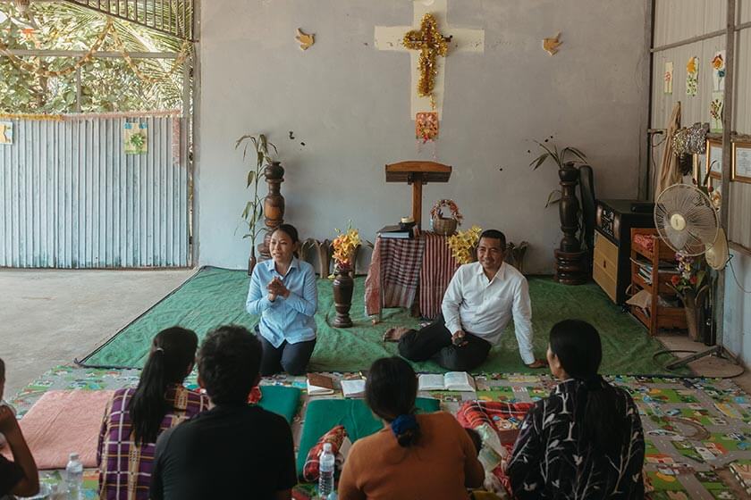 Cambogia: una chiesa nata sotto un albero di mango