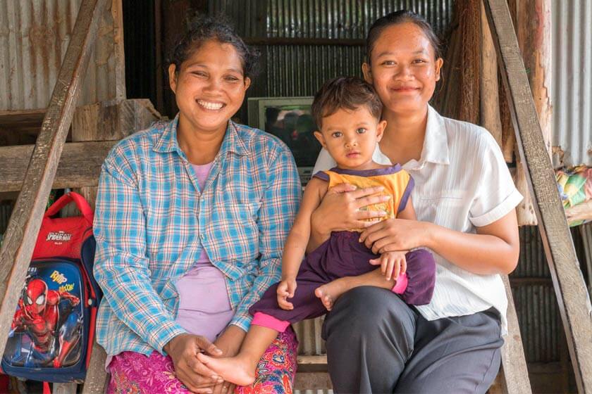 Phanna: dalla povertà alla cura dei bambini in Cambogia 