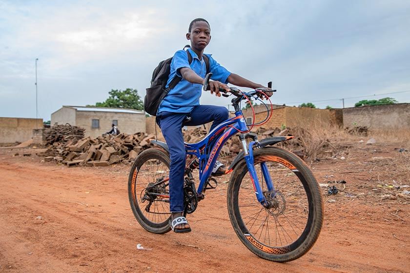 Ritorno a scuola: Moussa, Burkina Faso