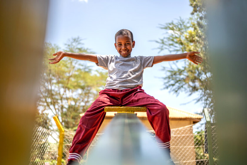 Tanzania: gioia e divertimento al parco dei bambini