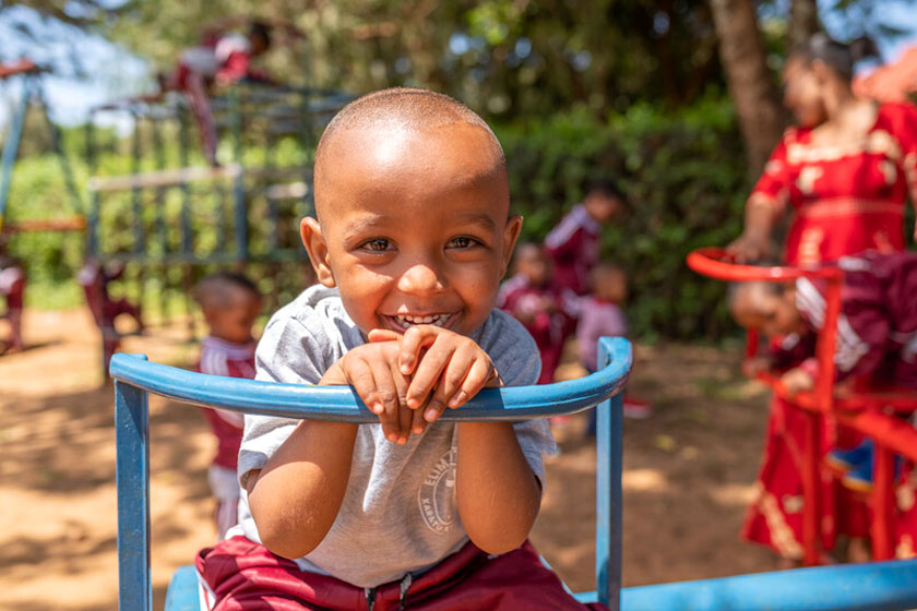 Tanzania: gioia e divertimento al parco dei bambini