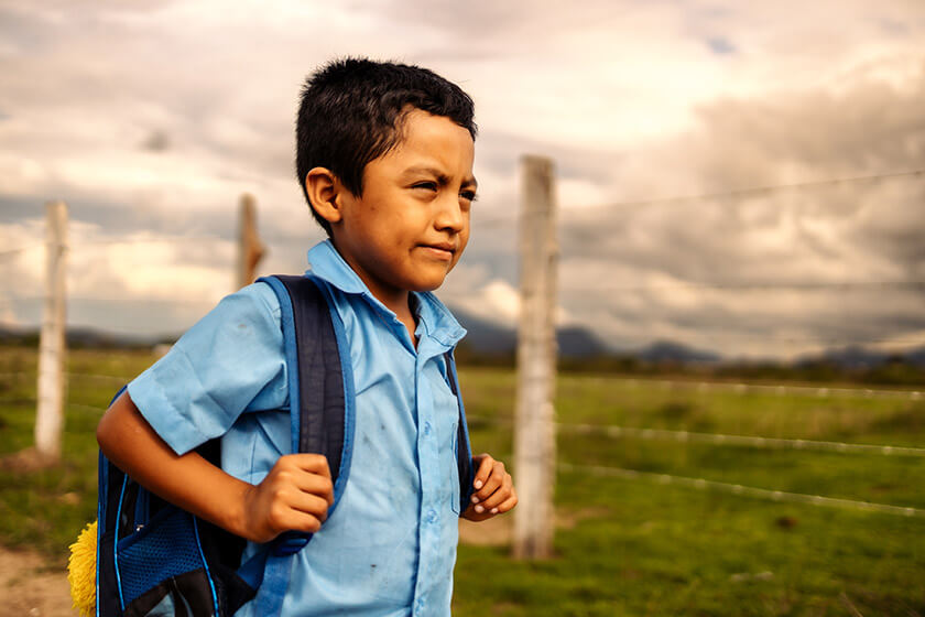 Ritorno a scuola: Anderson, Guatemala